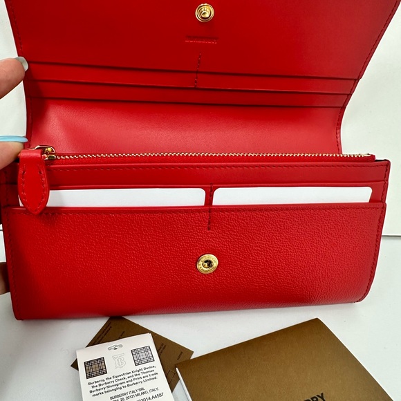 Burberry leather long wallet - Picture 6 of 7